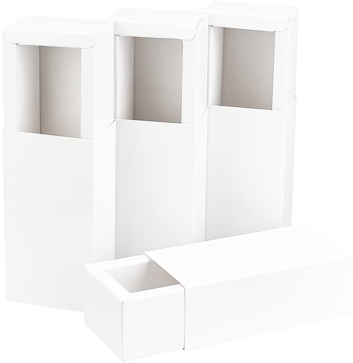 Dailygoods- Ladedoosjes 16 Stuks - Kraftpapier - Verpakking - Stevig - Duurzaam - Afmetingen 10,3 x 5,35 x 3,6 cm - Voor Feestjes/Kerstmis - Verpakkingsdozen