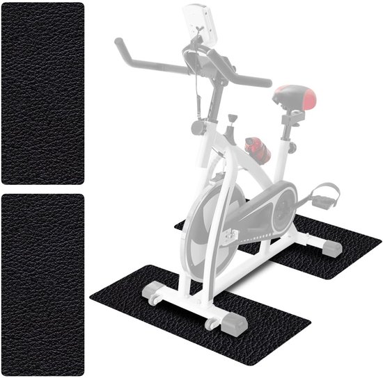 Dailygoods- Vloerbeschermingsmatten Schokbestendig - Antislip - 6 mm Dik - PVC - Onderlegmatten Fitnessapparaten - Comfortabele Sportmat - Fitnessmat