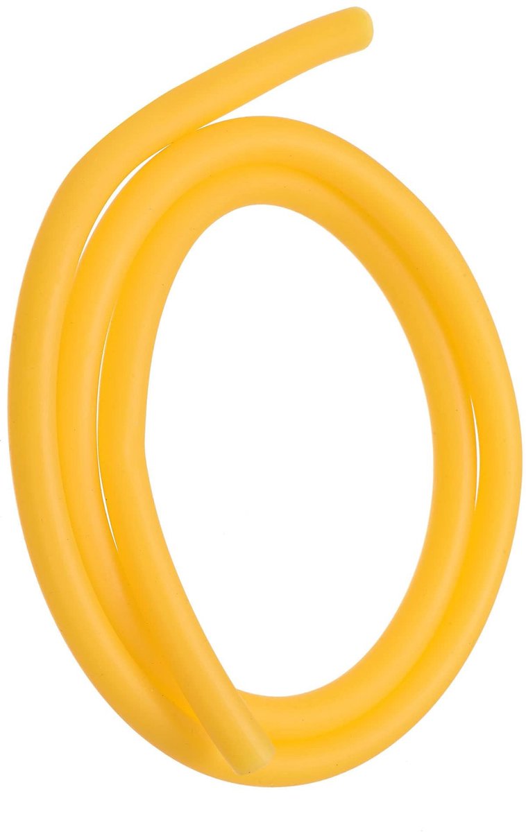 Dailygoods- Latex Rubberbuis 5 mm ID - 10 mm OD - 1 m Lengte - Duurzaam - Elastisch - Niet giftig - Slijtvast - Rubberslang