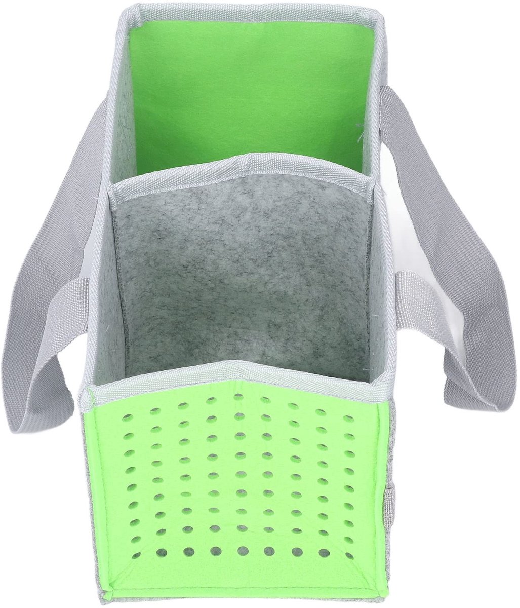 Dailygoods- Draagtas voor Toniebox - Vilt - Opvouwbaar - Schoudertas - Extra ruimte - 6 elastische banden - Opbergtas