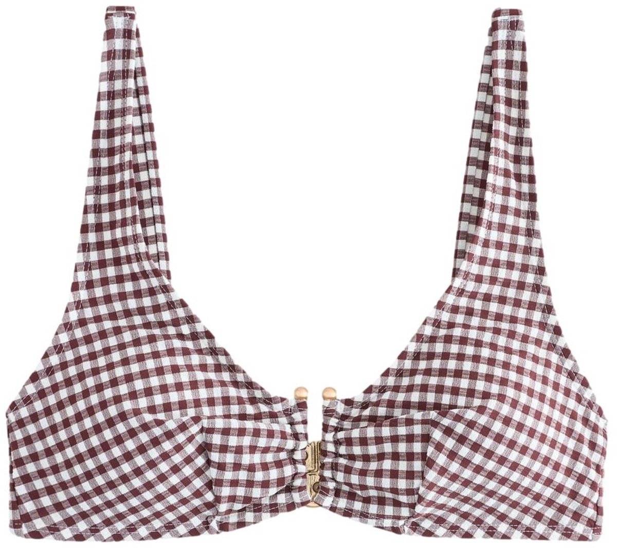 Next - Dames - Half-lange bikinitop - Bruin