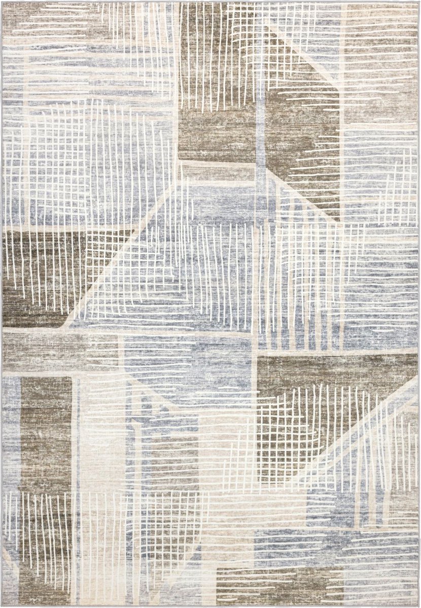 Vloerkleed Avantgarde 104 taupe – 160 x 230 cm – 100% polyester, machinegeweven