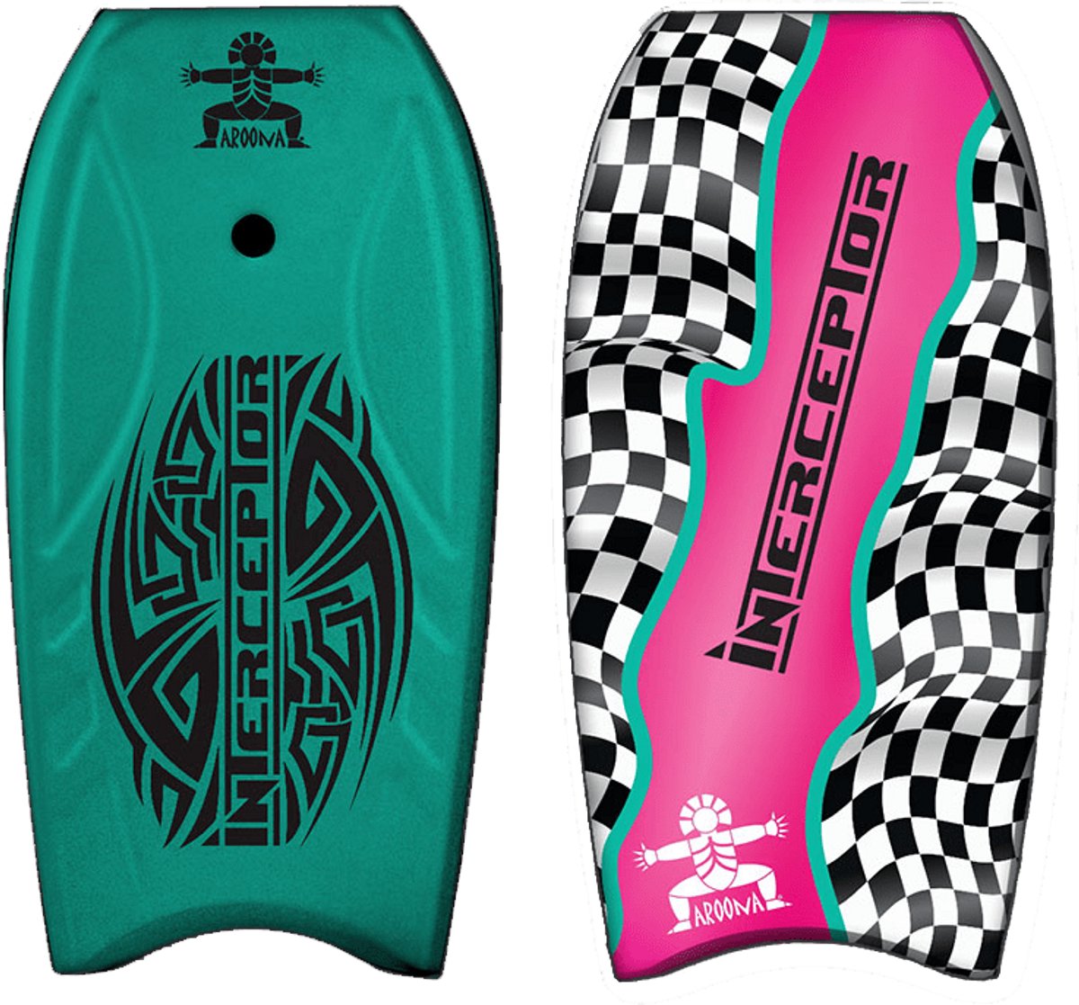 Bodyboard Checkered slickbottom 108 cm