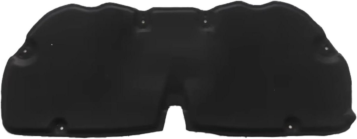 Motorruimte Isolatie - Motor Isolatieplaat Geluidsisolatie - Motor Beschermen - Waterdicht en Geluidsdempend - 10L x 10B mm - Zwart