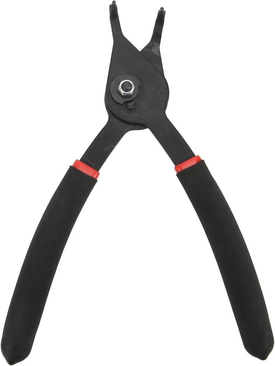 Snap Tang - Borgringtang - Onderdelen Monteren - Antislip Handgrepen - 8 Inch - Grijs