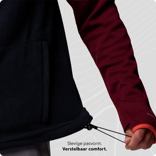 Gilet polaire Columbia Fast Trek™ pour homme - Noir