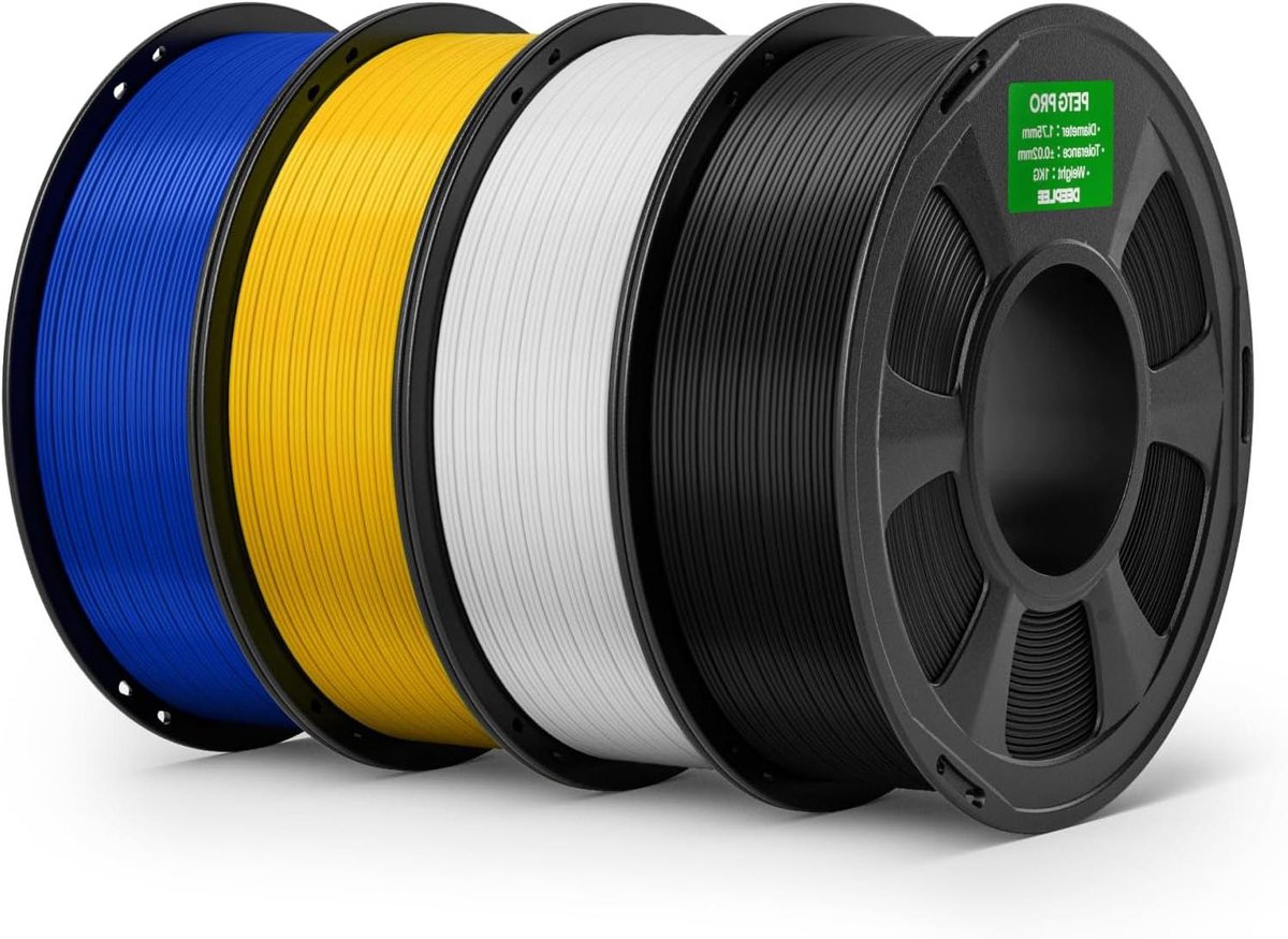 3D Printmateriaal - Filament Spoelen - Objecten Creëren - Hoge Slagvastheid - 4 kg - Meerdere Kleuren