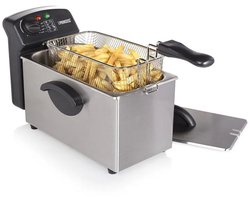Frituurpan 3 liter - Princess 182626 Familie Castel friteuse 3 liter – Koude zone – Inhoud 3 liter - frituurpan Princess - 2000W