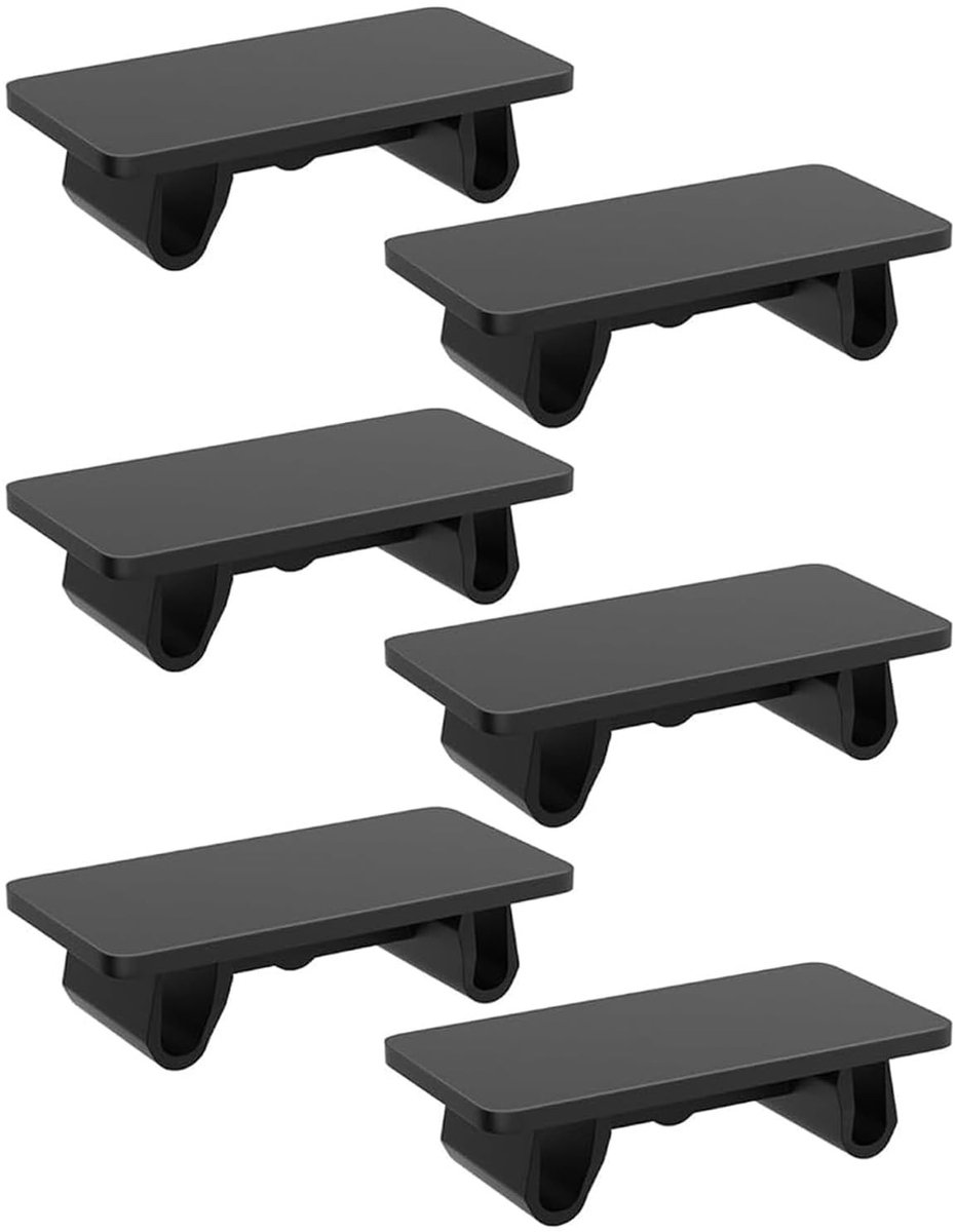 Dailygoods - Rocker Switch Cover - Marine Panel Filler - Zwart - Voor Auto en Boot - Bescherming voor Schakelaars - Geschikt voor Truck - Kleur Zwart