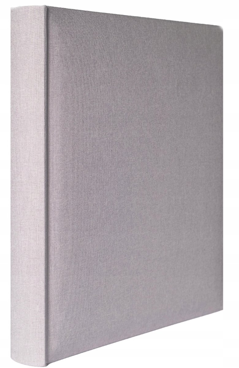 Traditioneel Fotoalbum Linnen Kaft 60 Zwarte Pagina's - Gravure Mogelijk