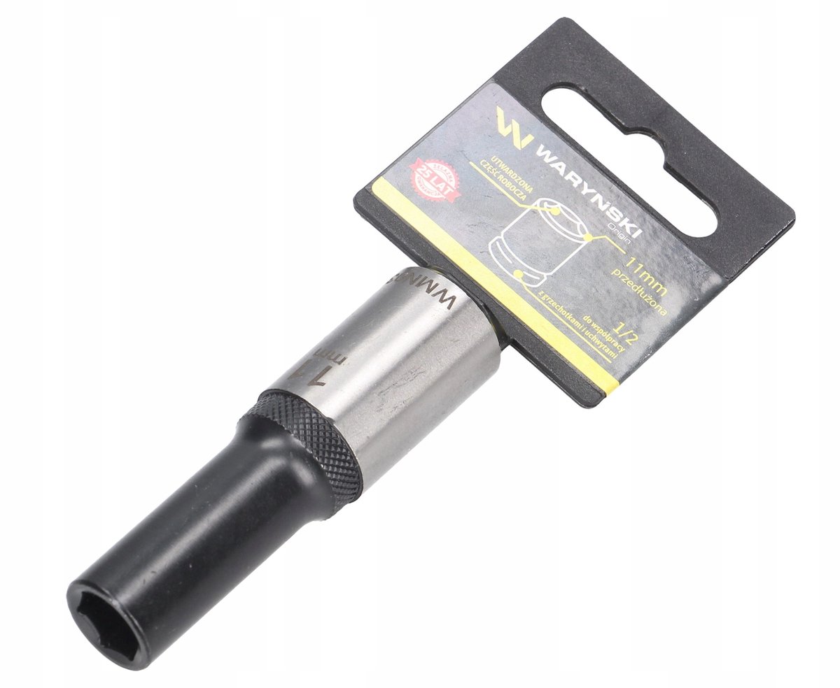 Waryński 1/2" Dopsleutel 11mm Lang CrV Staal