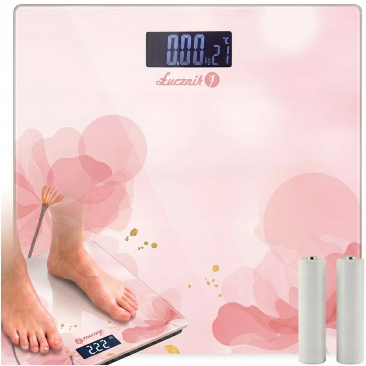 Łucznik BS-973 W17 Digitale Weegschaal - 150kg - LCD - Incl. Batterijen
