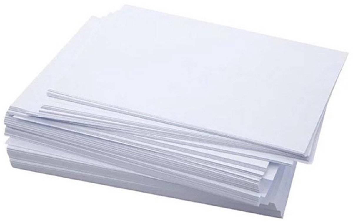 JHUBERS- Printerpapier A4 Wit 80 g/m² - Kopieerpapier - Dubbelzijdig bedrukken - Geschikt voor laser/inkjetprinters - 100 vellen - FSC-gecertificeerd