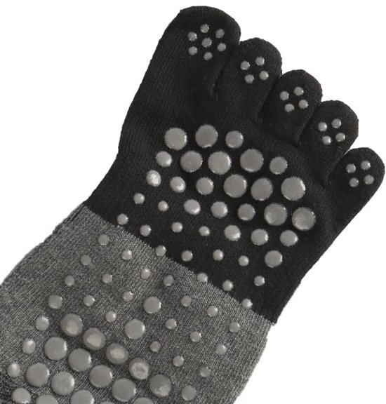 JHUBERS- Yogasokken Antislip - Vijfvingersokken - Teensokken - Sport - Fitness - Veiligheid tijdens training - Antislipsokken van Jhubers — afbeelding 4