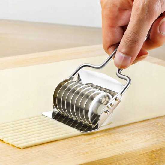 RVS Pastasnijder - Radeel voor Pasta en Deeg van Brunbeste — afbeelding 5
