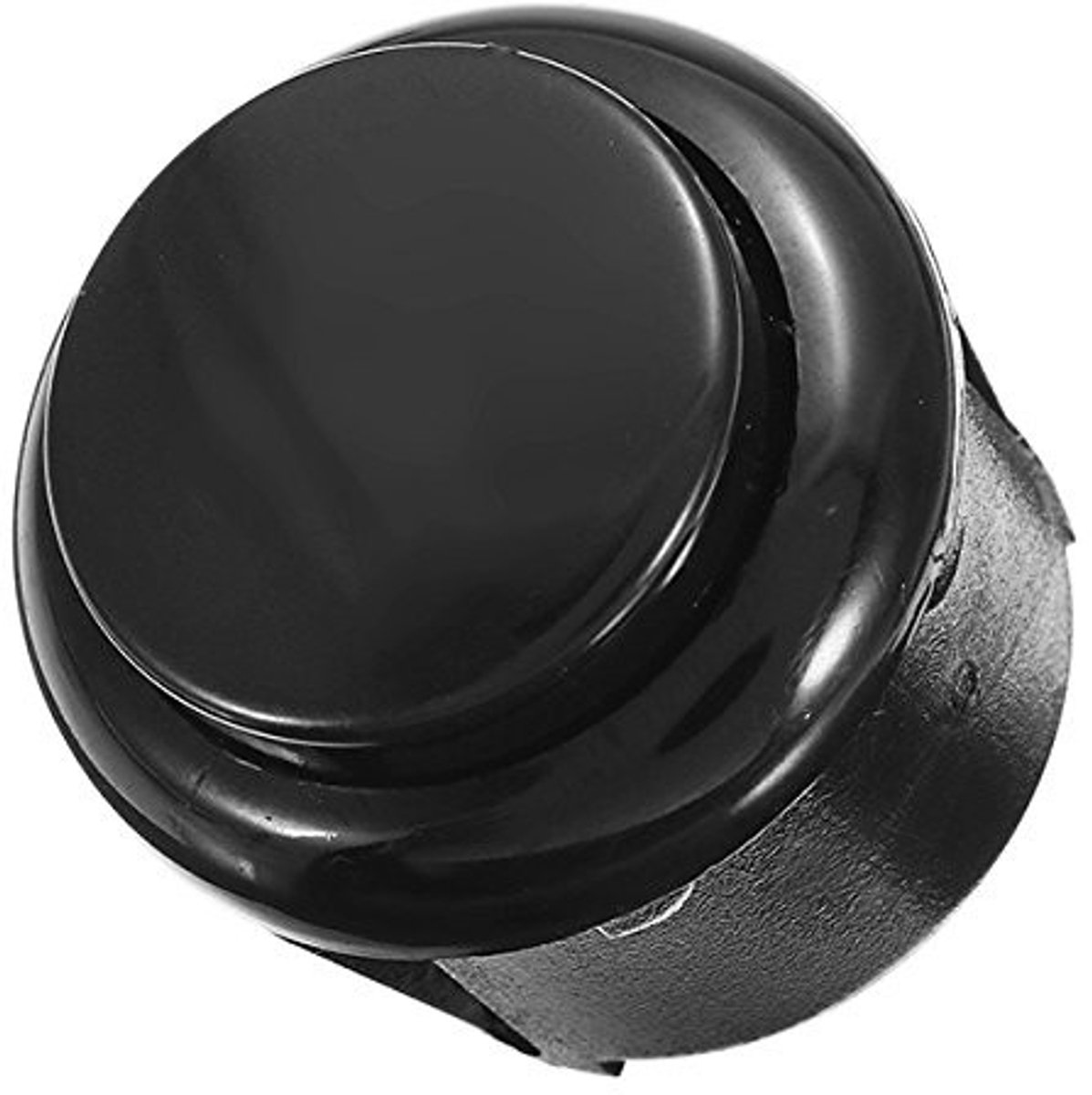 JHUBERS - 24mm Drukknop voor Arcade Game Joystick - Perfect voor - Wit - Knopbediening - Geschikt voor Windows - 1 Speler