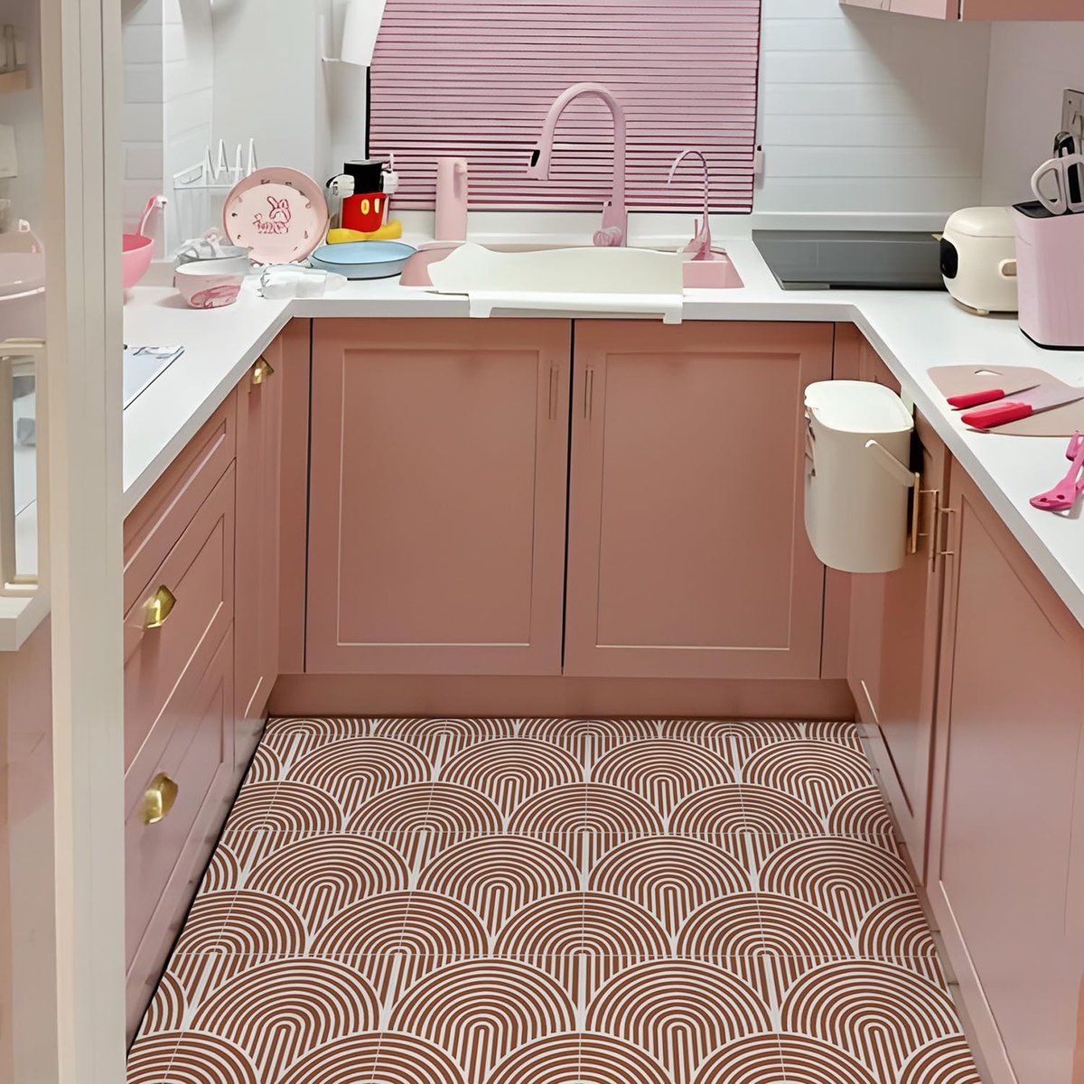JHUBERS- Tegellijm - Wandtegels Zelfklevend - Wandtegels Keuken - Wandtegels Badkamer - Set van 25 - 20 x 20 cm - Wandtegel