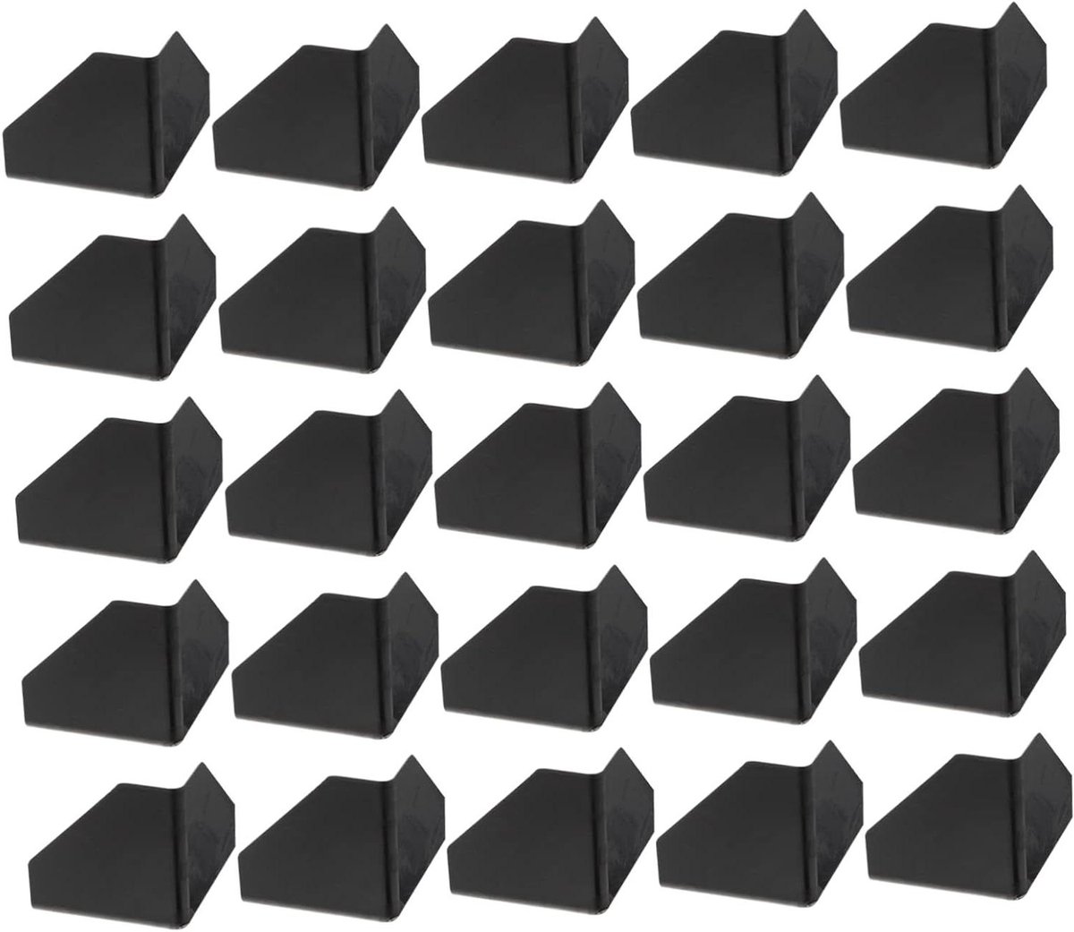 Karton Hoekbeschermers - Beschermers Verpakking - Meubels Verpakken - Driezijdig Ontwerp - 200 Stuks - Zwart