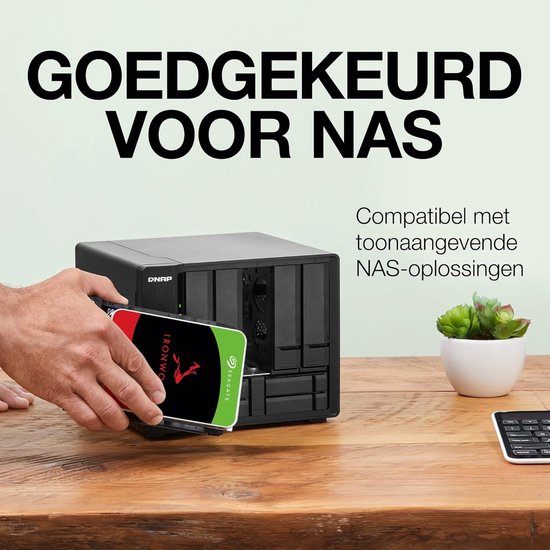 Interne Harde Schijf - NAS Opslag - Bestanden Opslaan - Geoptimaliseerd voor NAS - 8 TB - Grijs van Interne Harde Schijf — afbeelding 5