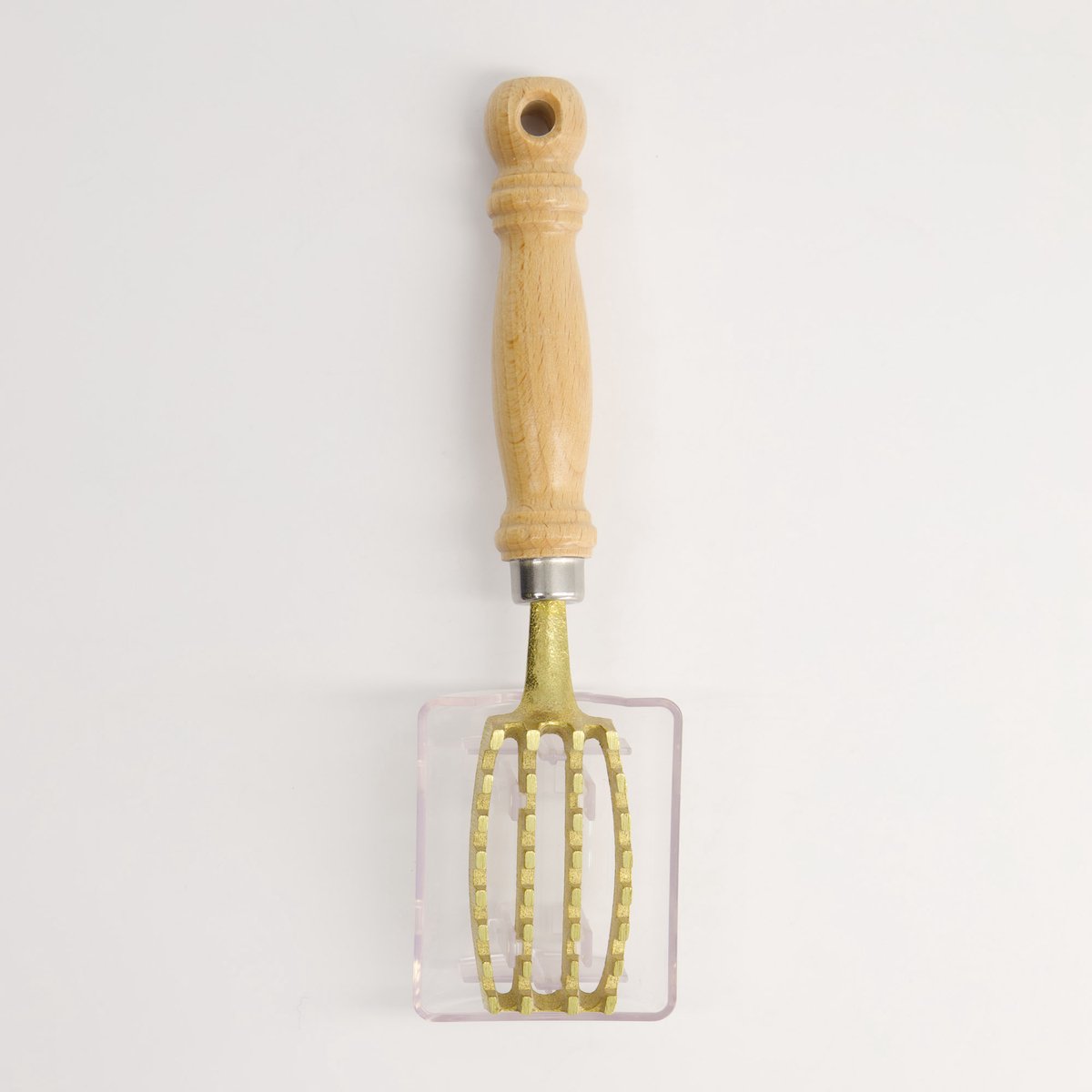 Tokyo Design Studio - Visschubber - Messing - Met Schubbeschermer - 19,5 cm