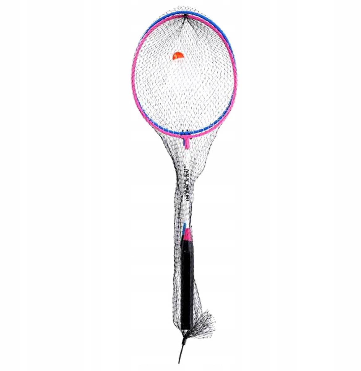 Badmintonset: 4 rackets en 8 nylon shuttles