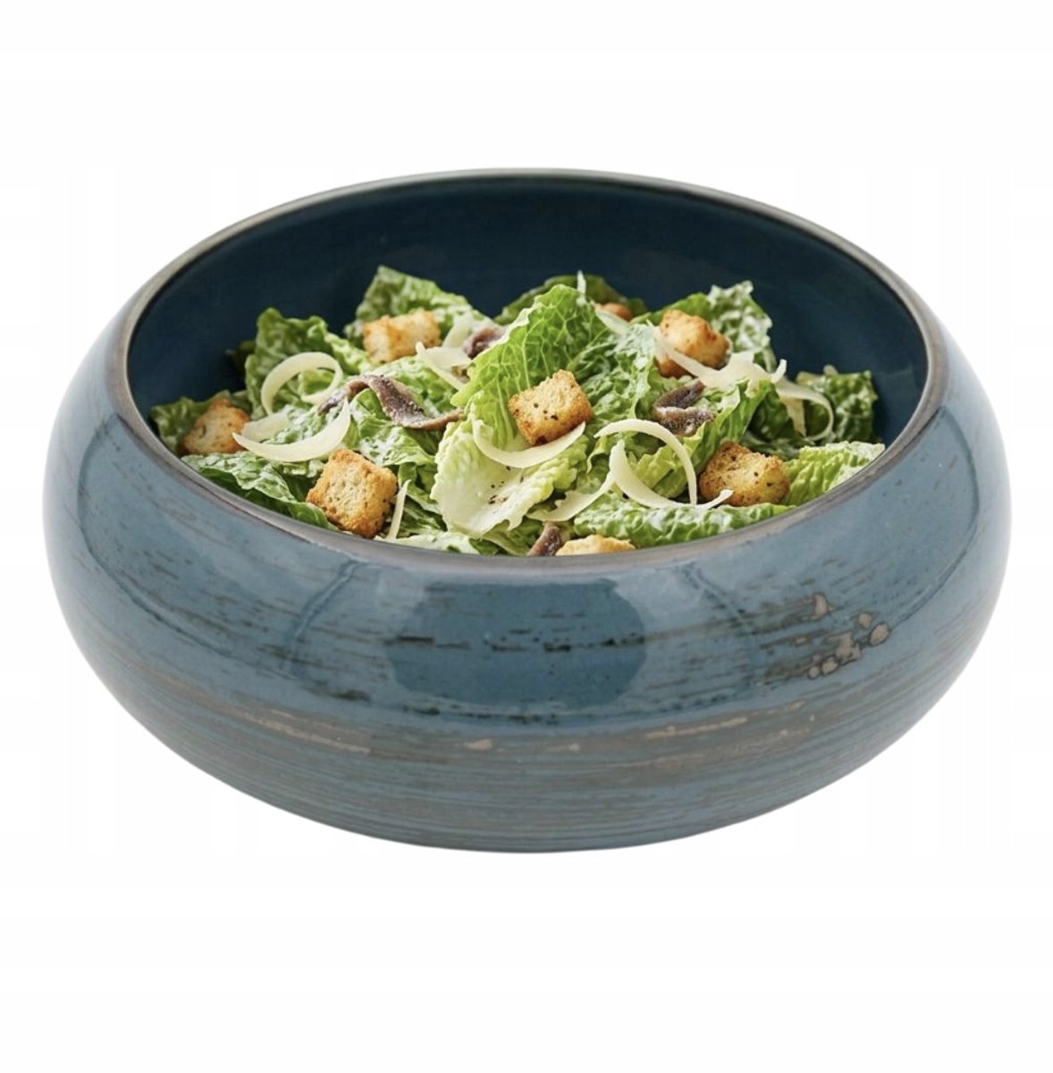 Porseleinen Saladekom Lazur 16 cm - Uniek Design