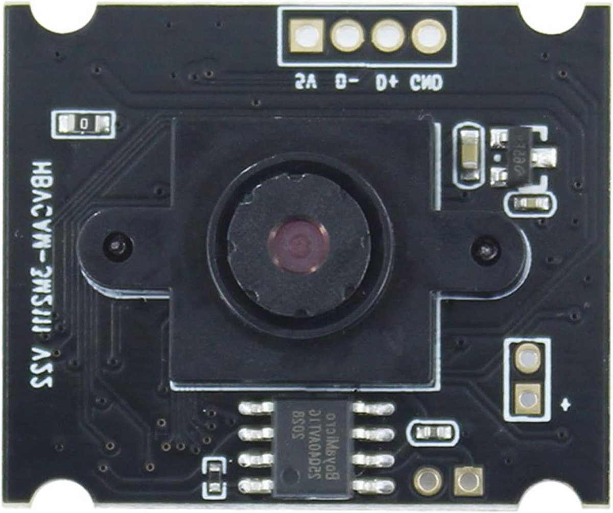 Camera Module Board - HD Lens - Gezichtsherkenning Projecten - Verstelbare Handmatige Focus - 3 MP - Zwart
