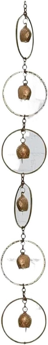 Regenketting - Dakgoot Ketting - Water Leiding - Decoratief Design - 90 cm - Metaal