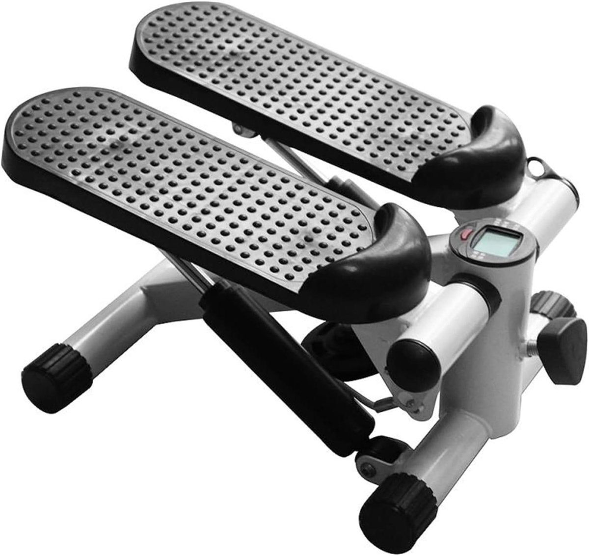 Mini Stepper - Pedaal Trainer - Been Training - Verstelbare Weerstand - 38 cm Breed - Zwart
