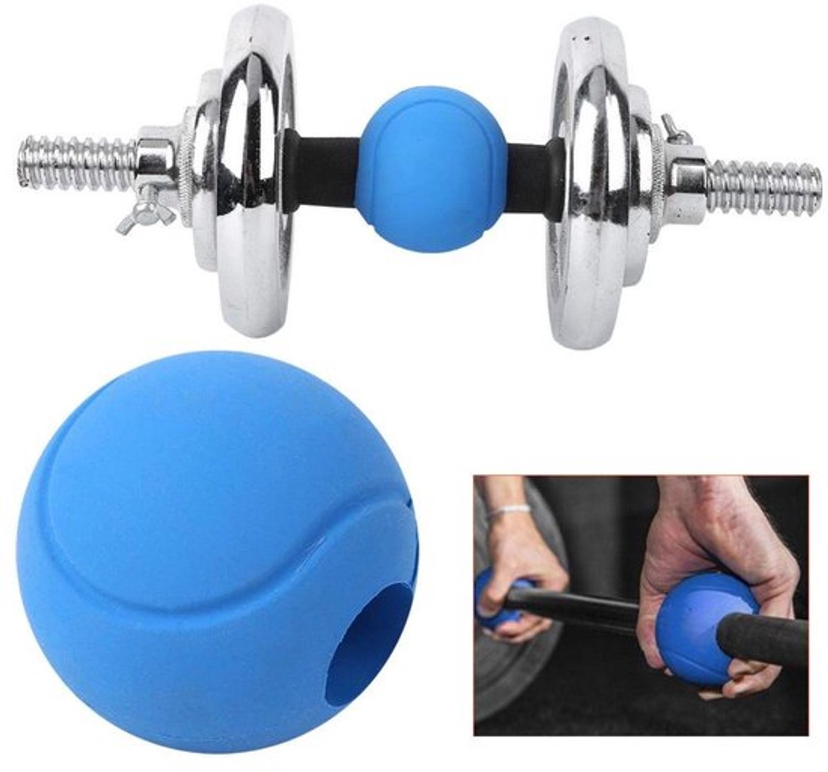 Allecto - Ronde Barbell-Grepen - Haltergrepen voor Fitness