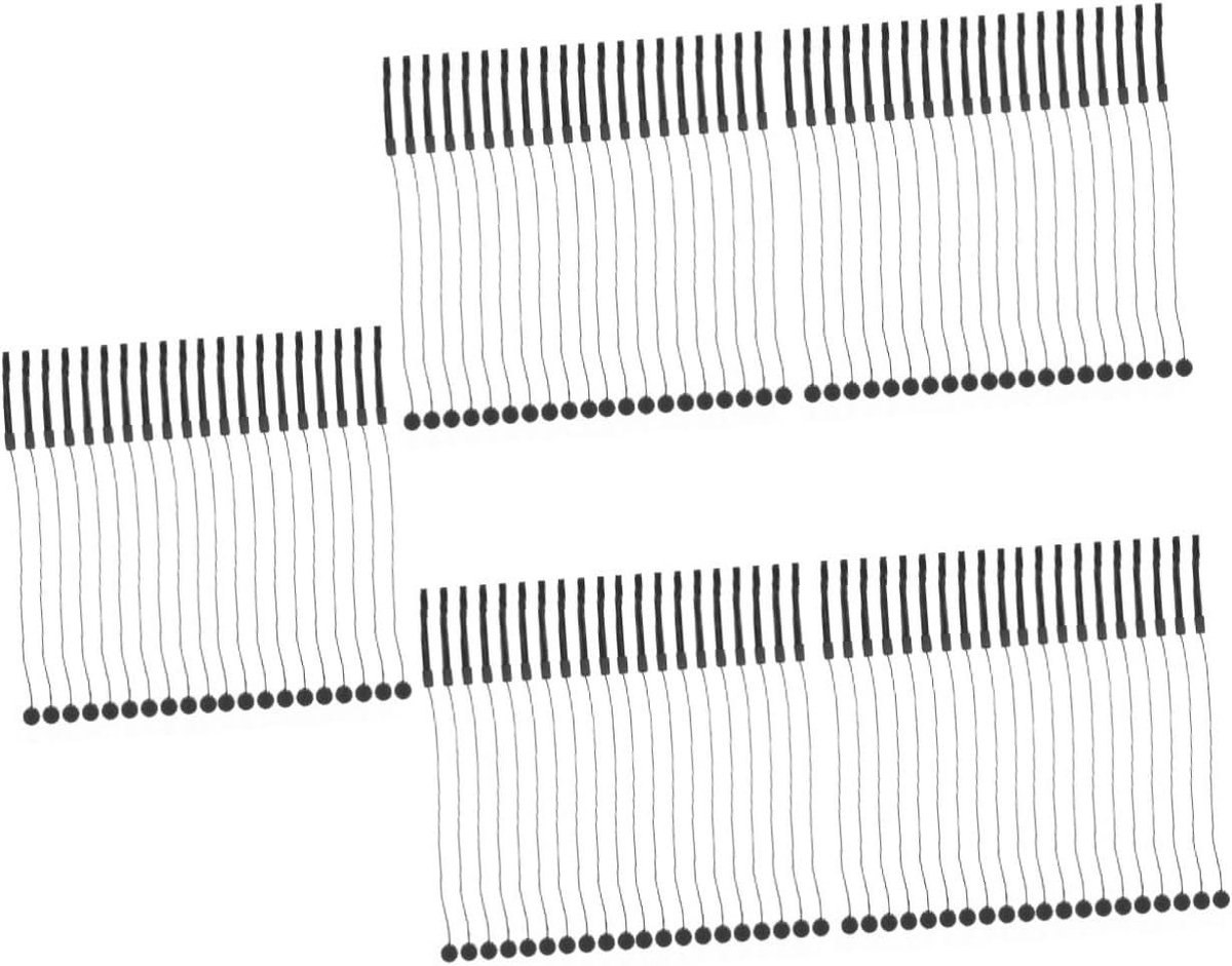 Lensdop Houder - Dop Koord - Camera Bescherming - Anti-verlies Ontwerp - 80 Stuks - Zwart