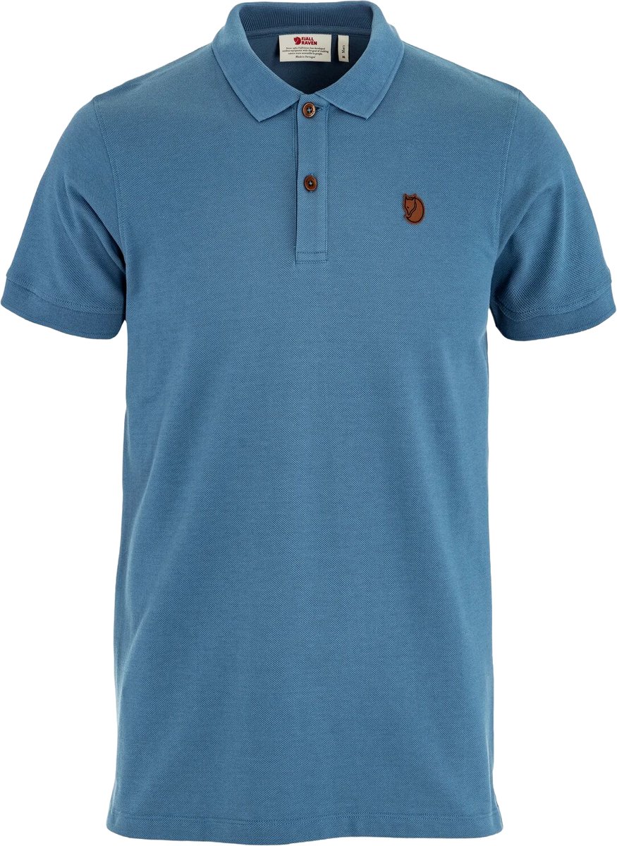 Fjällräven Övik Poloshirt - Heren Polo - Dawn Blue