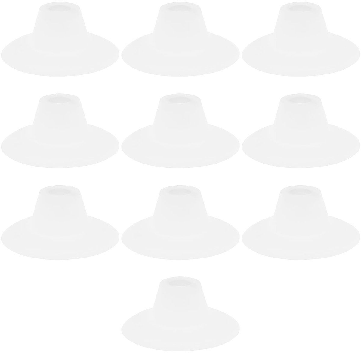 Dailygoods- Regenkap 10 Stuks - Tent Regenkappen - Kunststof - Weerbestendig - Bescherming tegen Regen - Voor Luifelstok - Tentbescherming
