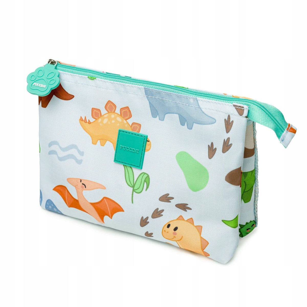 Puccini Kinder Kosmetische Tas Dino's - Blauw