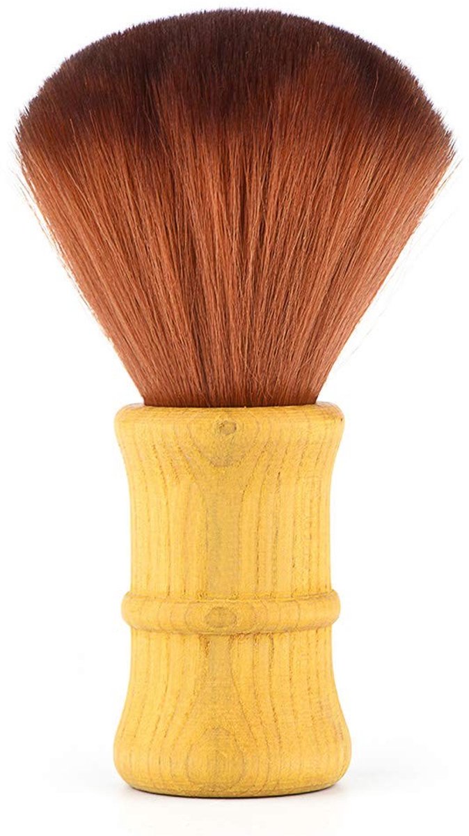 Dailygoods- Reinigingsborstel Antistatisch - Houten Handvat - Carbon Borstelharen - Voor Vinylplaten - 15 cm Lengte - Effectieve Stofverwijdering - Platenborstel
