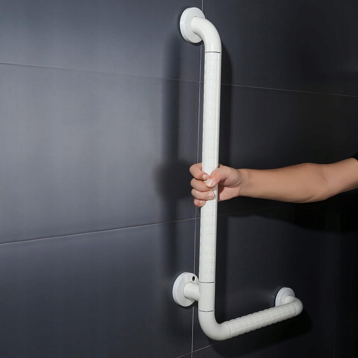 Hoeksteun Badkamer 90° Antislip - Veiligheid voor Ouderen & Mindervaliden