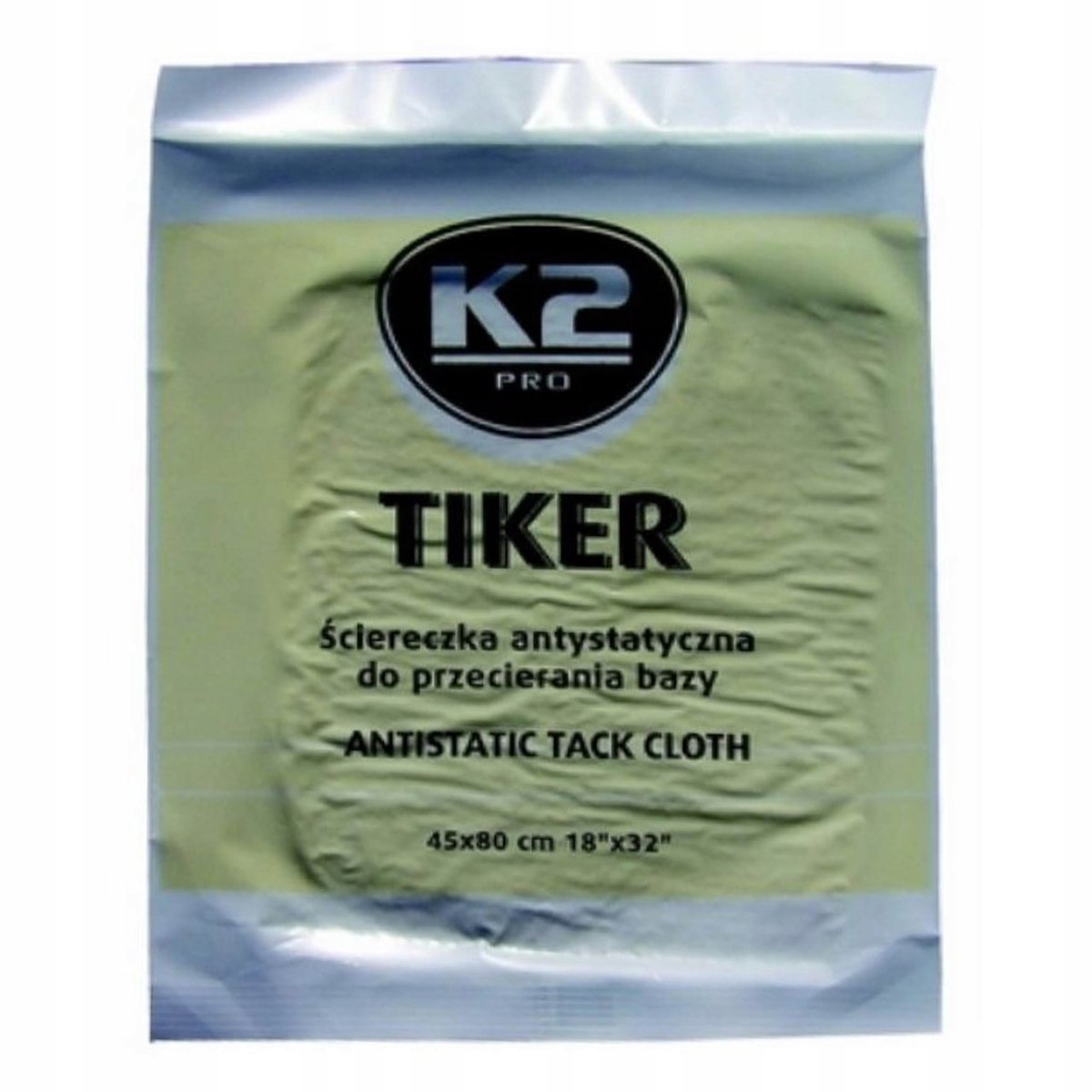 K2 Tiker Antistatisch Doek voor Basisreiniging - 40x80cm