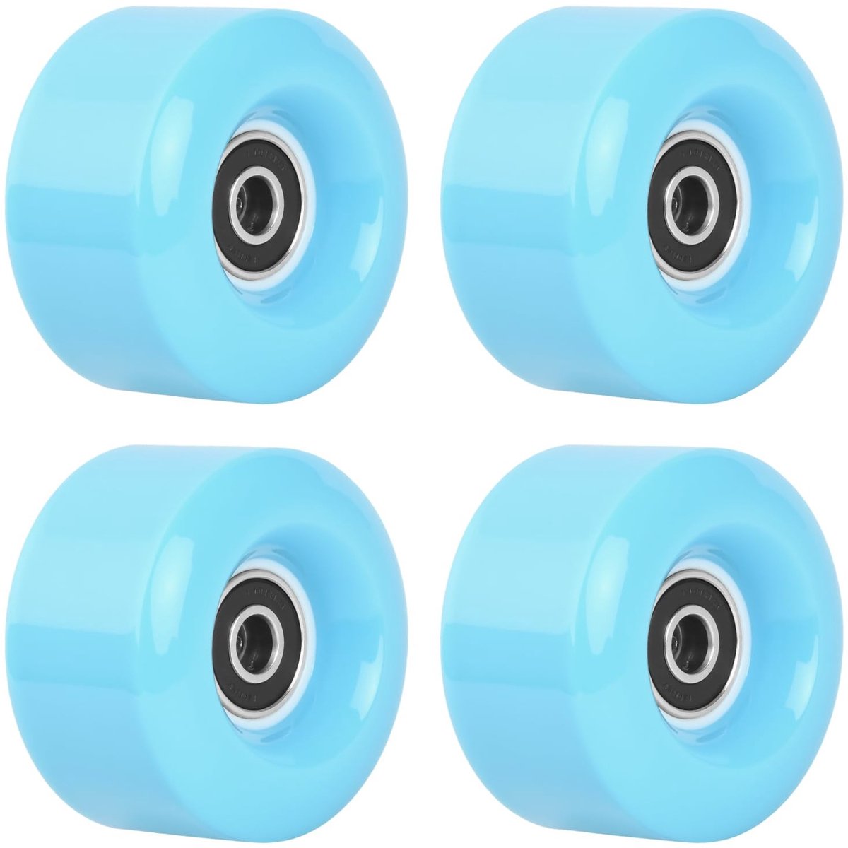 Dailygoods- Rollerwielen 58x32mm - PU Slijtvaste Wielen - Hoogwaardige 608RS Lager - Minder Geluid - Goede Grip - Schokbestendig - Skatewielen