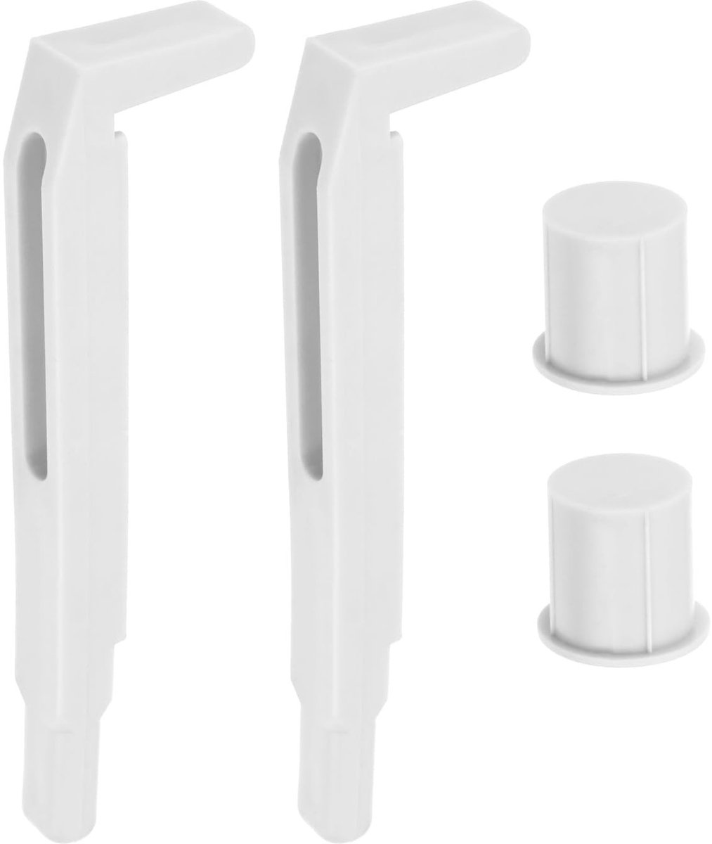 Dailygoods- Dakraam Klink Vervanging - 2 Stuks - Moer - ABS - Compatibel met Velux GGU/GPU/GHU - Eenvoudig te Installeren - Reinigingsklink