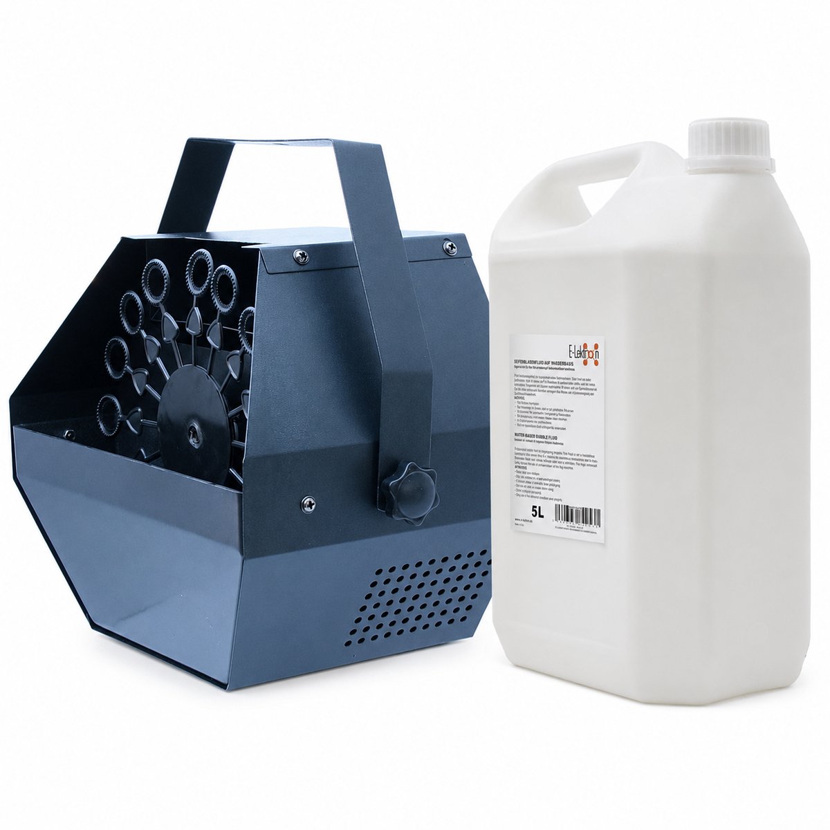 E-Lektron B500-R bellenblaasmachine met 5 liter vloeistof - Inclusief afstandsbediening