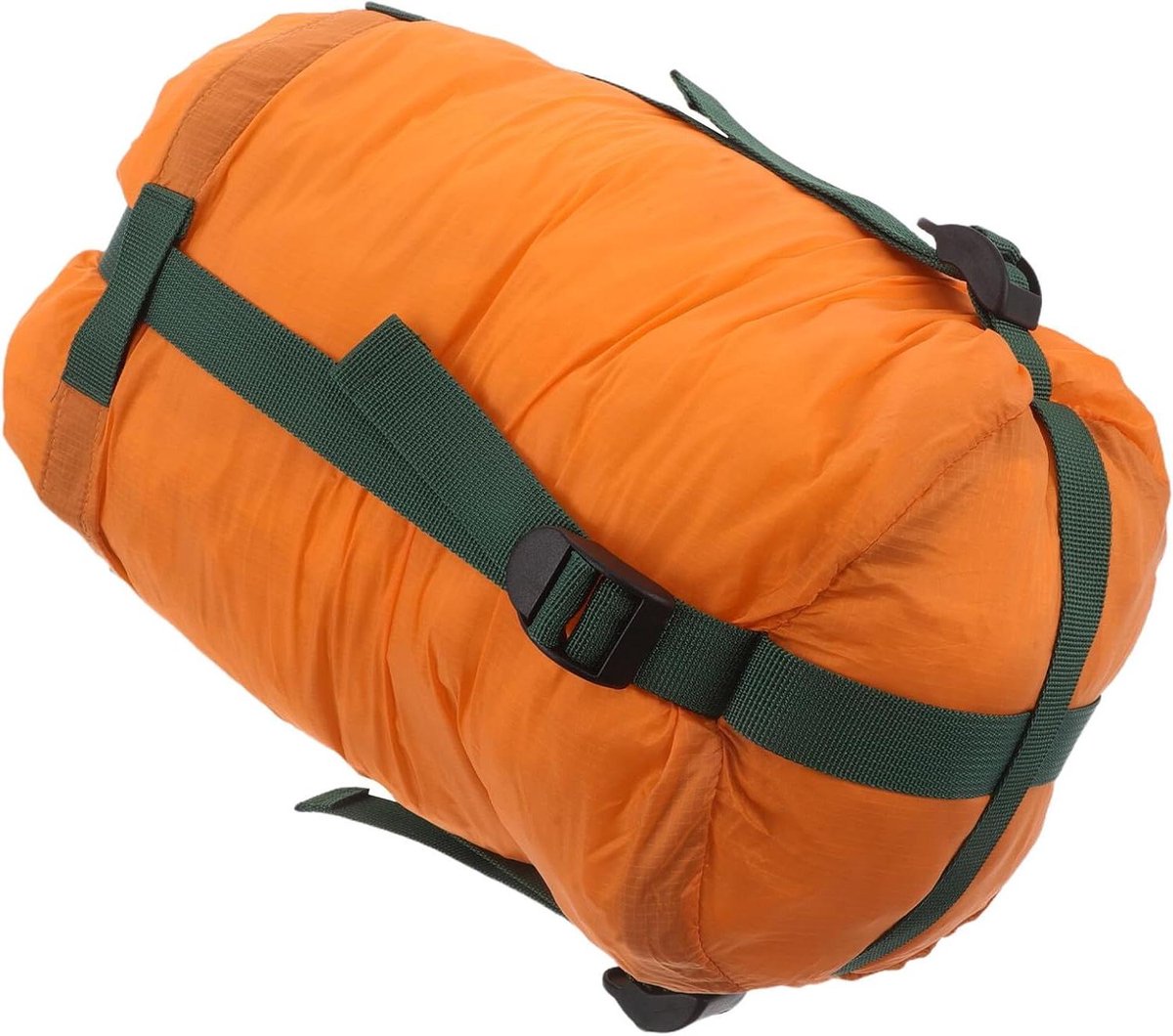 Compressiezak Slaapzak - Opbergzak Reistas - Ruimte Besparen - Scheurbestendig Nylon - 38x18x18cm - Oranje