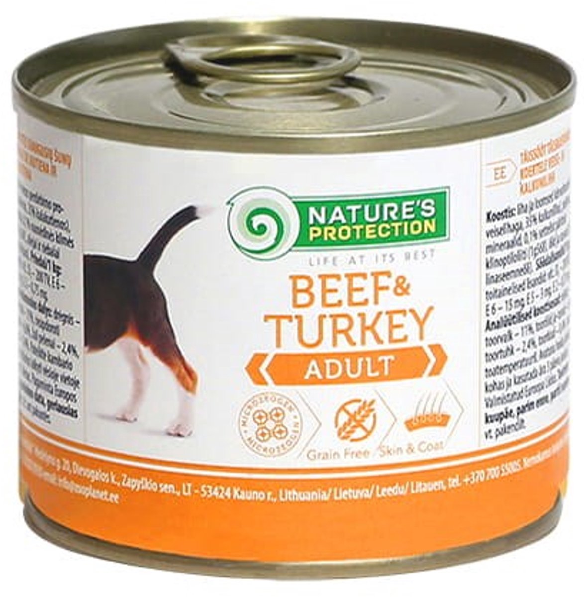 Nature's Protection Serie - Hondenvoer Nat voor Volwassenen - Mix Smaken - 9x200g