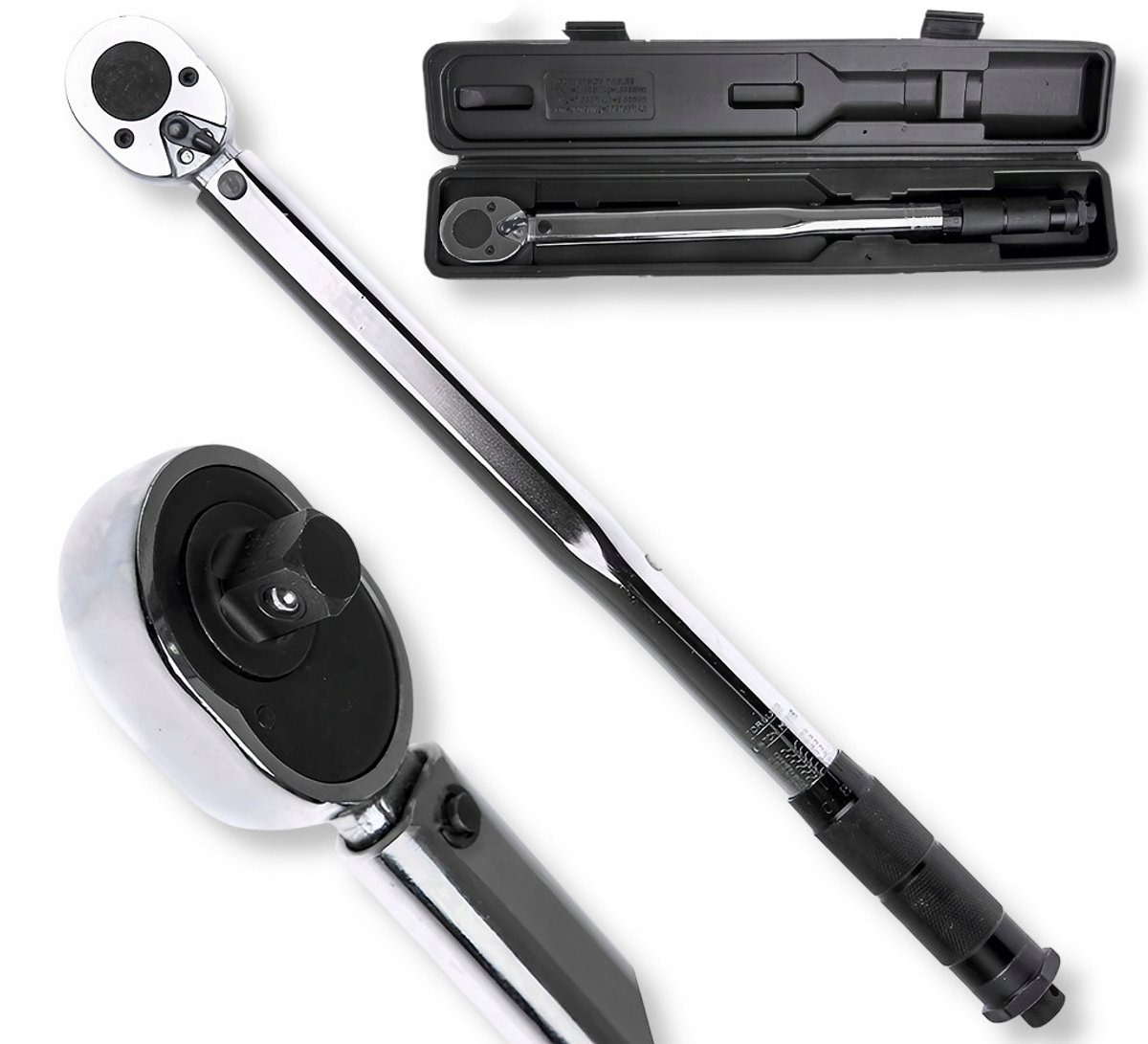 Momentsleutel 1/2" 10-210 Nm met vergrendeling - Precisie & Controle
