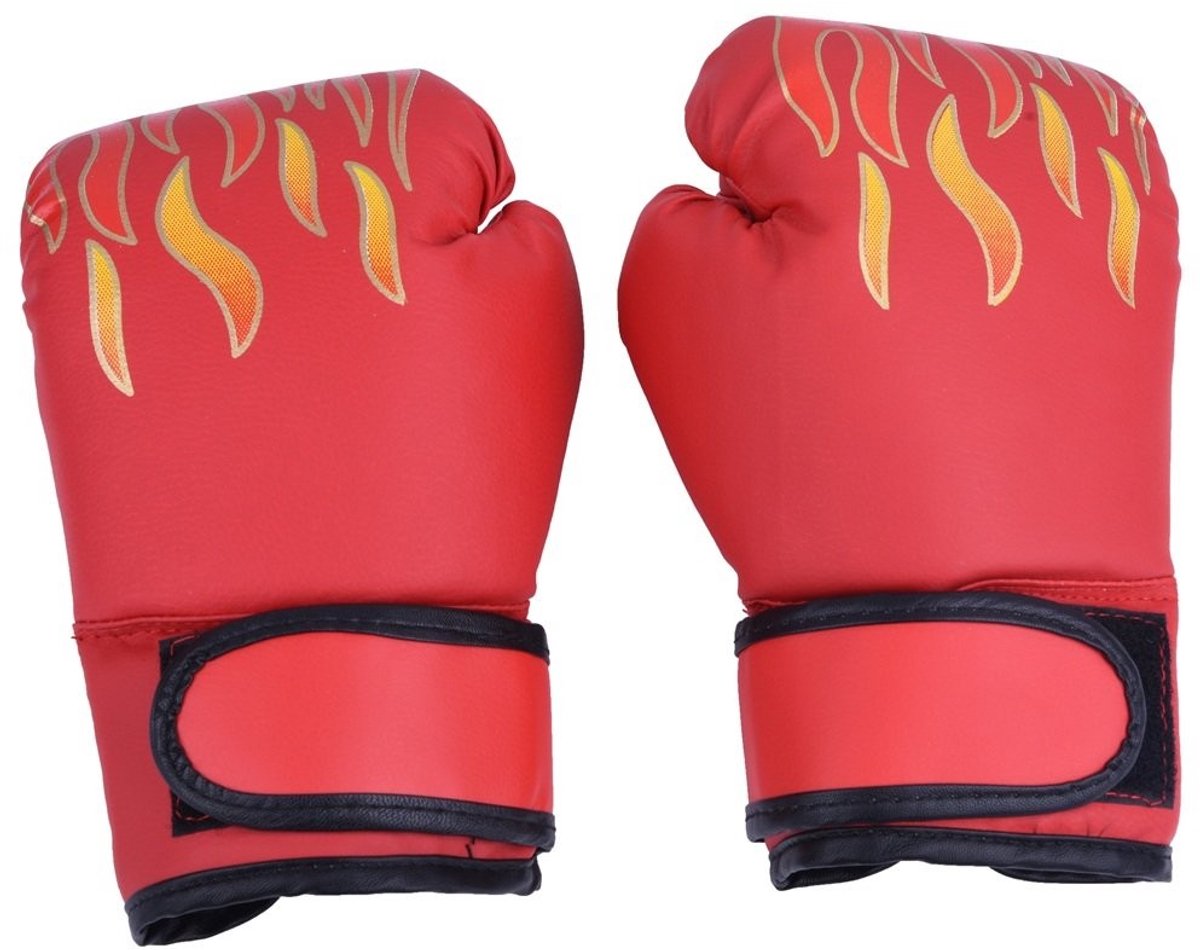 Dailygoods- Bokshandschoenen Kinderen - Verstelbaar - PU Materiaal - Beschermend - Ergonomisch Ontwerp - Voor Muay Thai/Sparren - Vechtsporthandschoenen