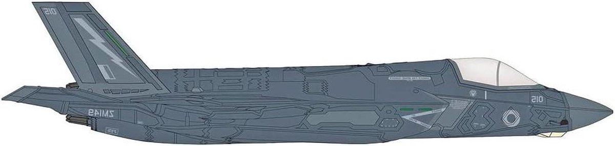 Vliegtuig Model - Diecast Vliegtuig - Hobby Verzameling - Schaal 1/72 - 1 Item - Grijs
