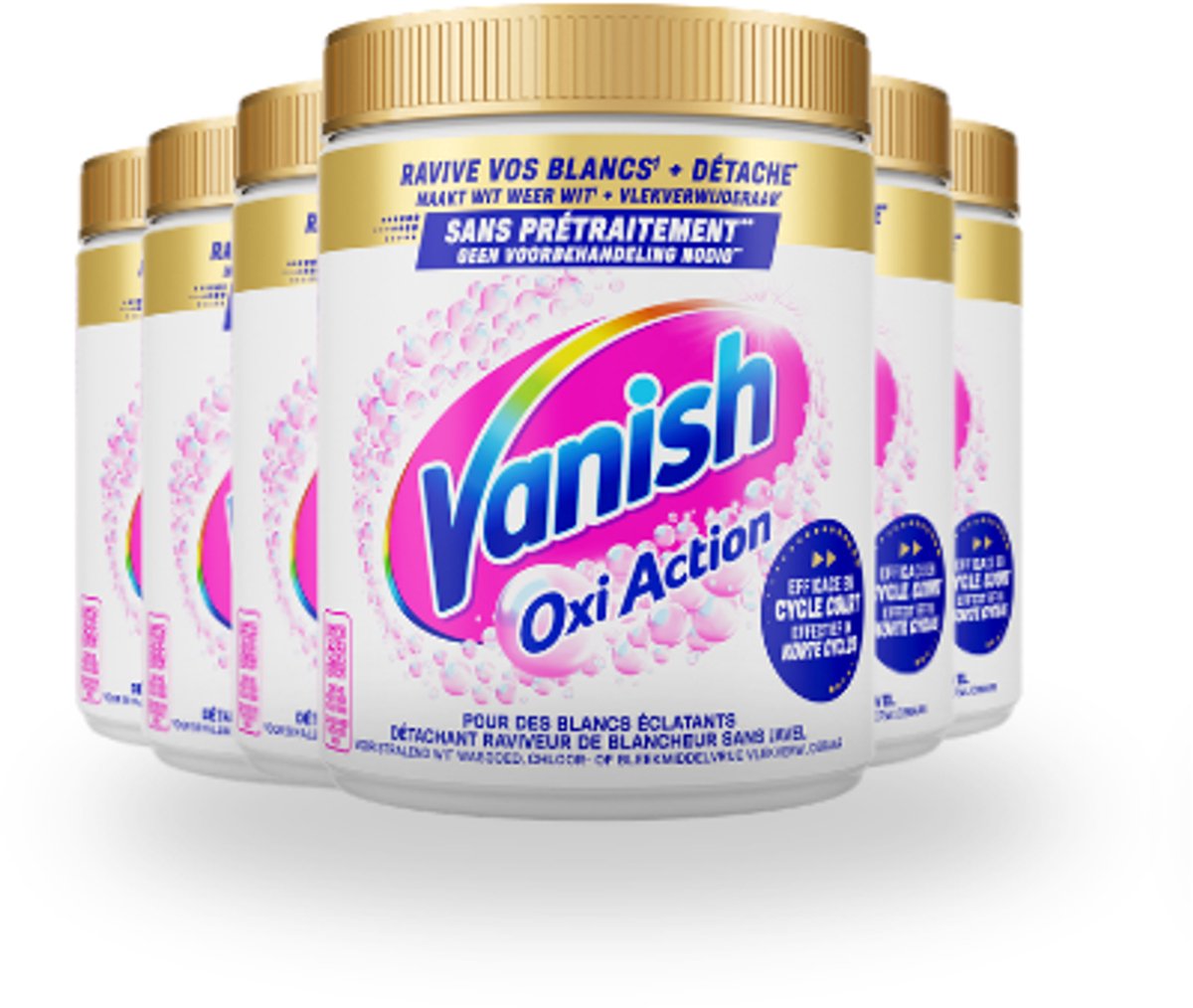 Vanish White Laundry Booster Powder 960g x6