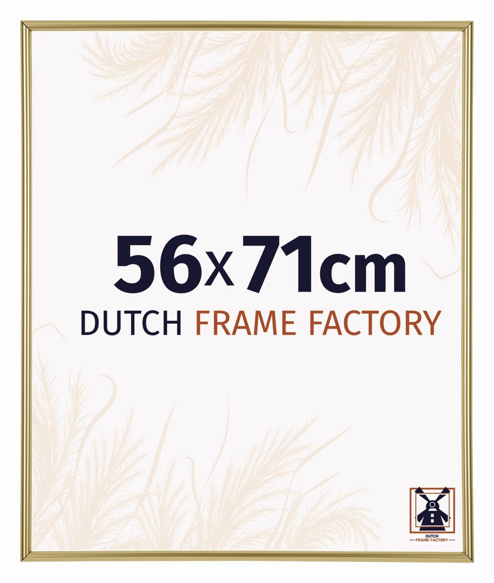Dutch Frame Factory Fotolijst 56x71 cm - Kunststof - Goud - Angers