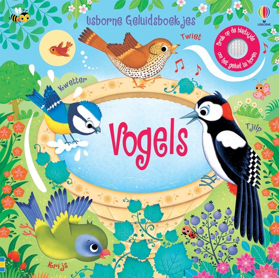 Usborne Geluidsboekjes - Geluidsboekje – Vogels - cover