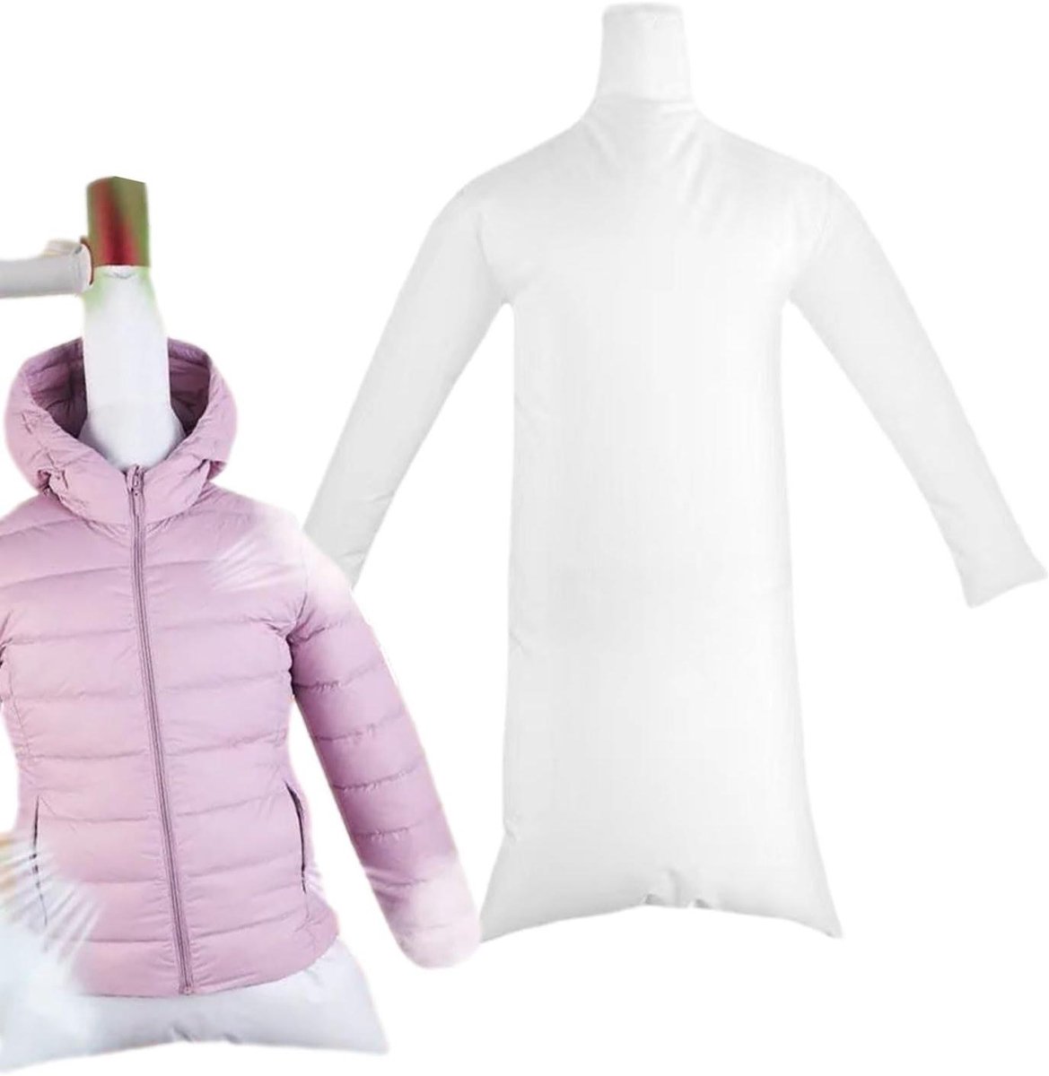 Opblaasbare droogzak Kledingdroger tas Kleding snel drogen Drie dimensionale circulatie 150 x 58 cm Niet gespecificeerd