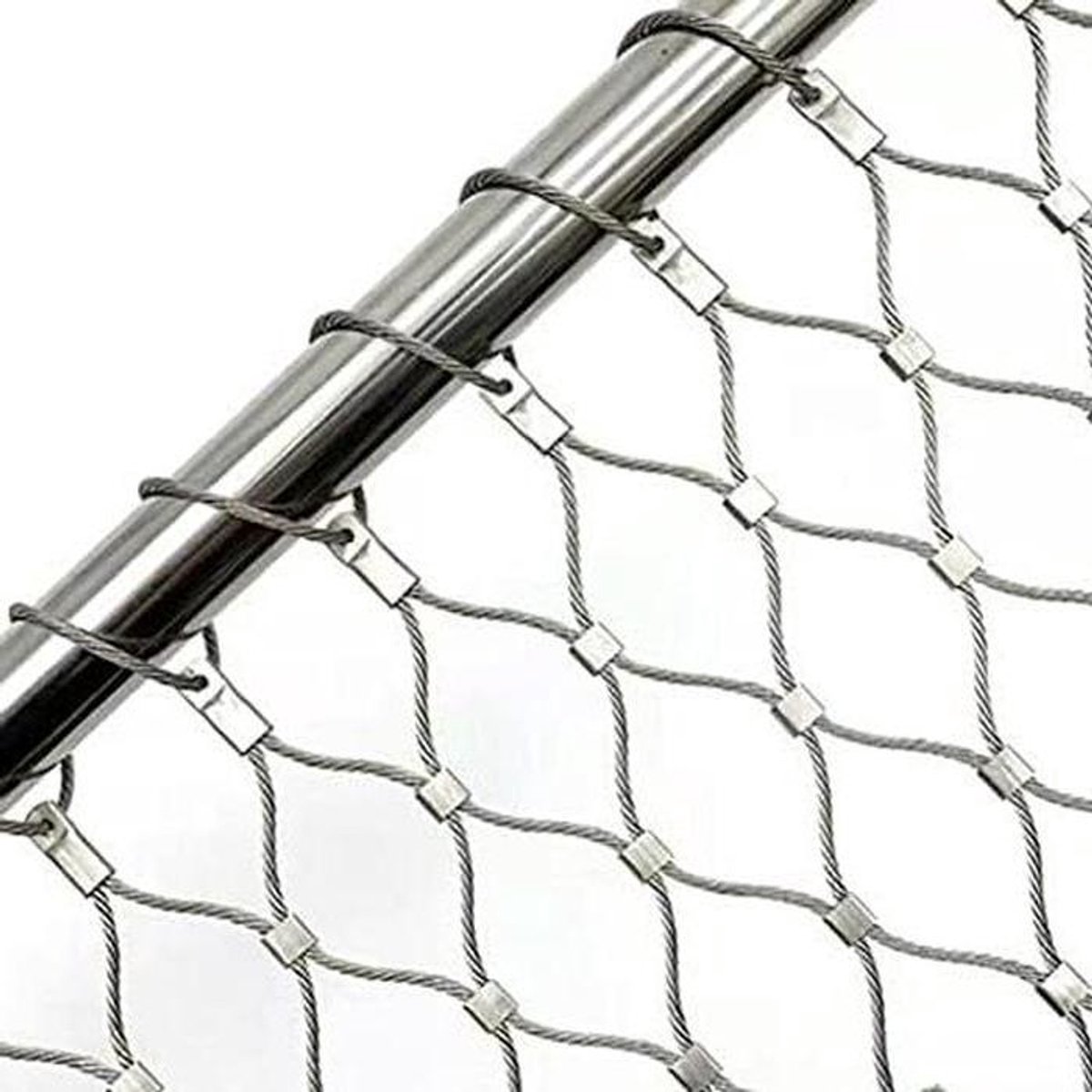 Roestvrijstalen Touw - Flexibele Kabel - Veiligheid Vergroten - Snijbestendig Ontwerp - 2mm Dikte - Zilverkleurig